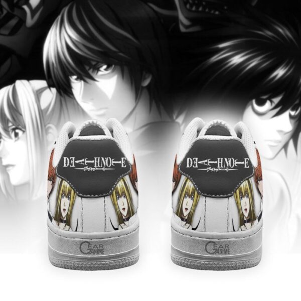 Baskets Air Force 1 Death Note – L, Light Yagami, Misa – Style anime – Image 3