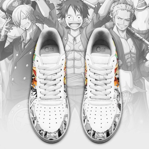 Baskets Air Force 1 One Piece – Style manga mixte – Image 2