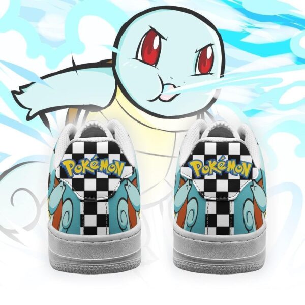Baskets Air Force 1 Carapuce – Pokémon – Motif damier – Image 3