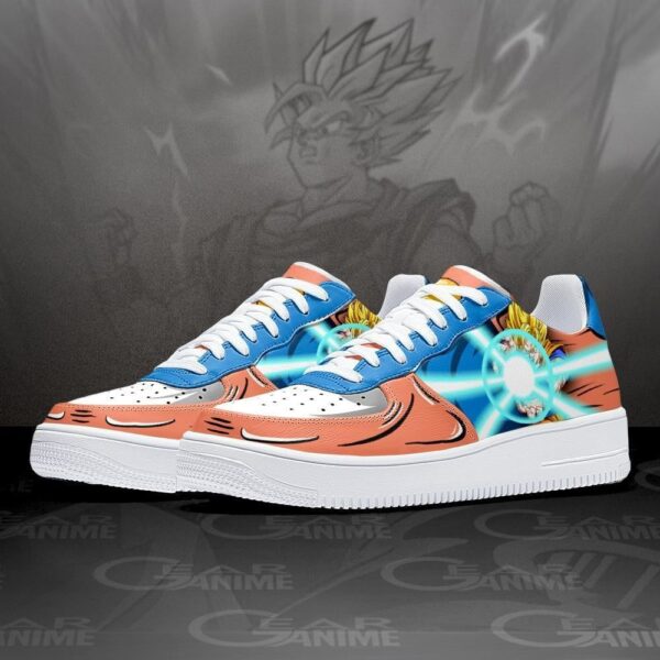 Baskets Air Force 1 Goku – Dragon Ball – Kamehameha – Image 2