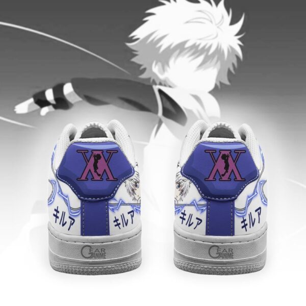 Baskets Air Force 1 Killua Zoldyck – Hunter x Hunter – Image 3