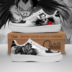 Baskets Air Force 1 Ryuk – Death Note – Design unique pour fans