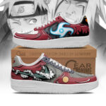 Baskets Air Force 1 Touka – Tokyo Ghoul – Motif damier 2