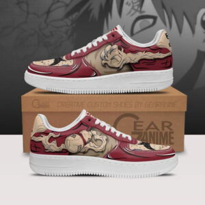 Baskets Air Force 1 Gaara – Gourde de sable – Chaussures d’anime