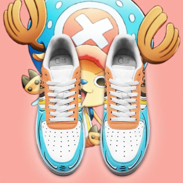 Baskets Air Force 1 Tony Tony Chopper – One Piece – Cornes – Style anime – Image 4