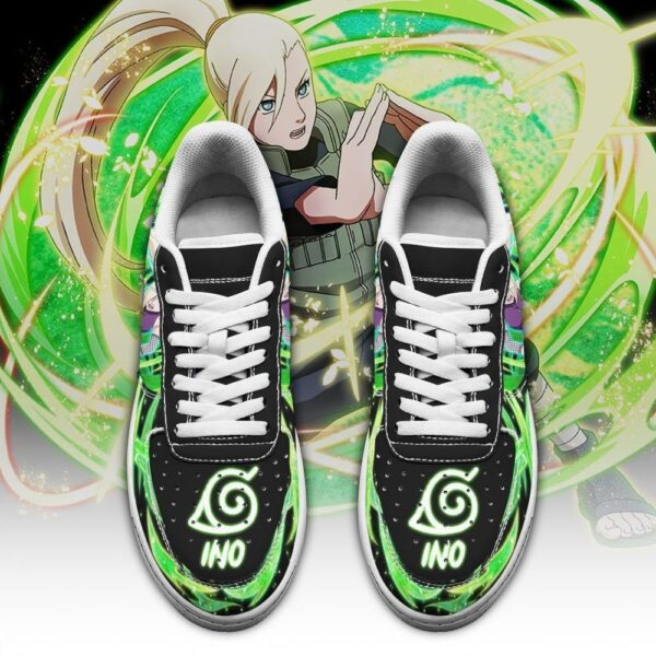 Baskets Air Force 1 Ino Yamanaka – Chaussures d’anime en cuir – Image 2