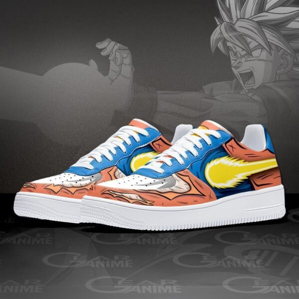 Baskets Air Force 1 Goku – Dragon Ball – Attaque Kamehameha – Image 2