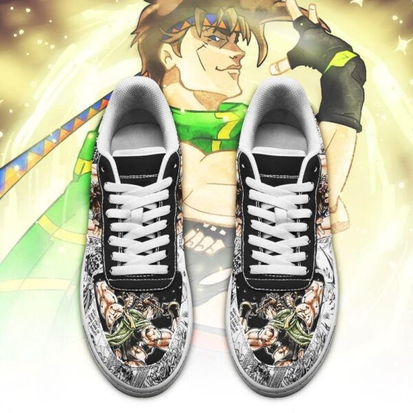 Baskets Air Force 1 Joseph Joestar – Style manga JoJo’s Bizarre Adventure – Image 2