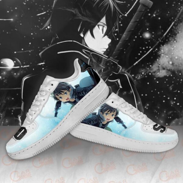 Baskets Air Force 1 Kirito – Sword Art Online – Image 4