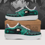 Baskets Air Force 1 Deku Mousquetaire – My Hero Academia