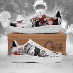 Baskets Air Force 1 Jujutsu Kaisen – Style anime mixte manga