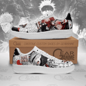 Baskets Air Force 1 Jujutsu Kaisen – Style anime mixte manga