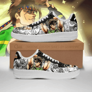 Baskets Air Force 1 Joseph Joestar – Style manga JoJo’s Bizarre Adventure