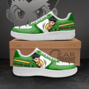 Baskets Air Force 1 Gon Freecss – Hunter x Hunter – Chaussures d’anime