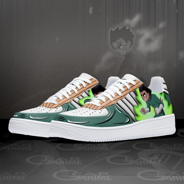 Baskets Air Force 1 Rock Lee – Taijutsu – Naruto – Image 2