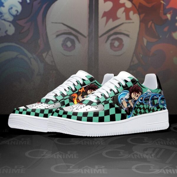 Baskets Air Force 1 Tanjiro – Respiration – Demon Slayer – Image 2