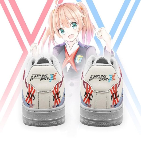 Baskets Air Force 1 Code 390 Miku – Darling in the Franxx – Style anime – Image 3