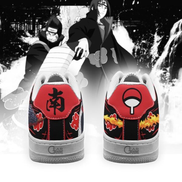 Baskets Air Force 1 Itachi & Kisame – Akatsuki – Chaussures d’anime - Baskets Naruto – Image 3