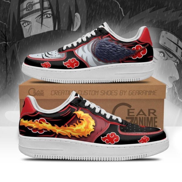 Baskets Air Force 1 Itachi & Kisame – Akatsuki – Chaussures d’anime - Baskets Naruto