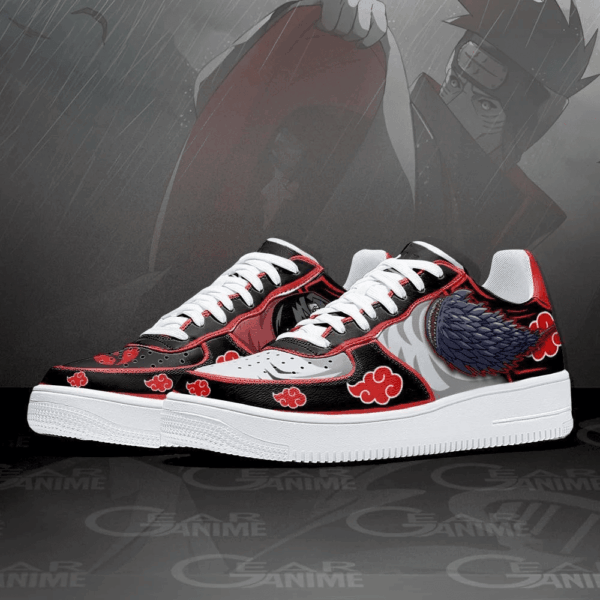 Baskets Air Force 1 Itachi & Kisame – Akatsuki – Chaussures d’anime - Baskets Naruto – Image 2