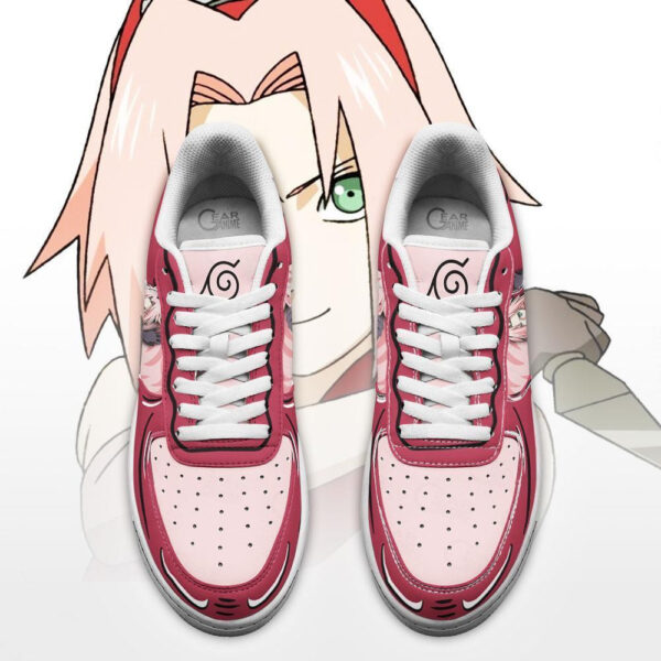 Baskets Air Force 1 Sakura Haruno – Chaussures d’anime - Basket Naruto – Image 3