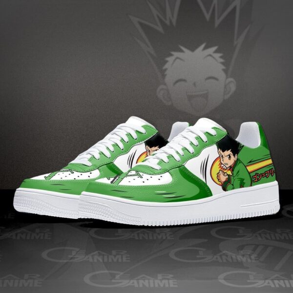Baskets Air Force 1 Gon Freecss – Hunter x Hunter – Chaussures d’anime – Image 3