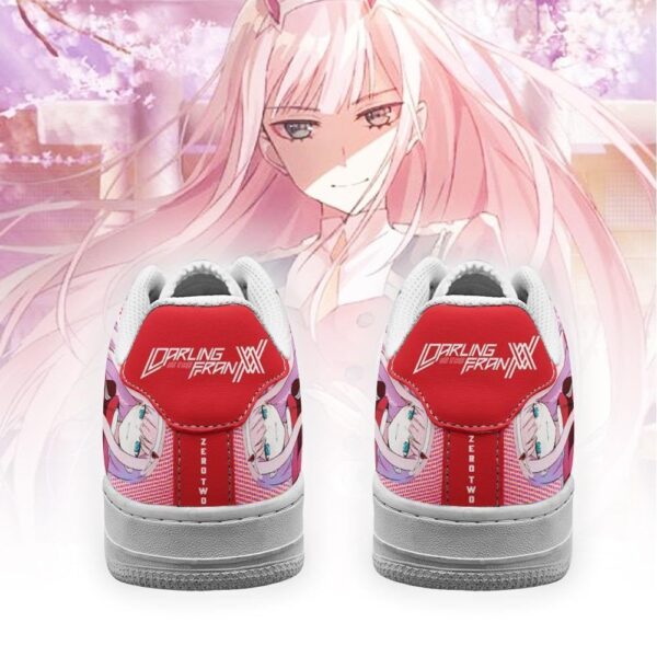 Baskets Air Force 1 Code 002 – Zero Two – Darling in the Franxx – Style anime – Image 3