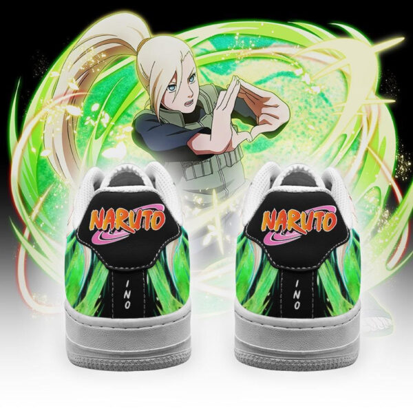 Baskets Air Force 1 Ino Yamanaka – Chaussures d’anime en cuir – Image 3