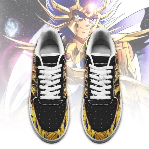Baskets Air Force 1 Deathmask – Uniforme Saint Seiya – Style classique – Image 2