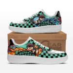 Baskets Air Force 1 Tanjiro – Respiration – Demon Slayer