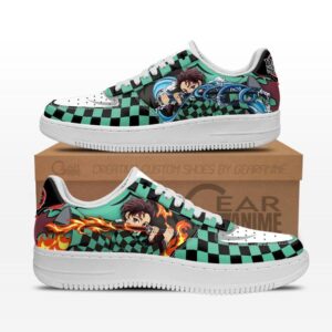 Baskets Air Force 1 Tanjiro – Respiration – Demon Slayer