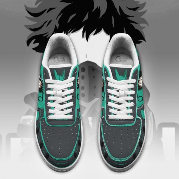 Baskets Air Force 1 Deku Mousquetaire – My Hero Academia – Image 4