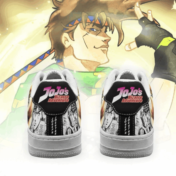 Baskets Air Force 1 Joseph Joestar – Style manga JoJo’s Bizarre Adventure – Image 3