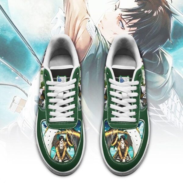 Baskets Air Force 1 Levi Ackerman – L’Attaque des Titans – Image 2