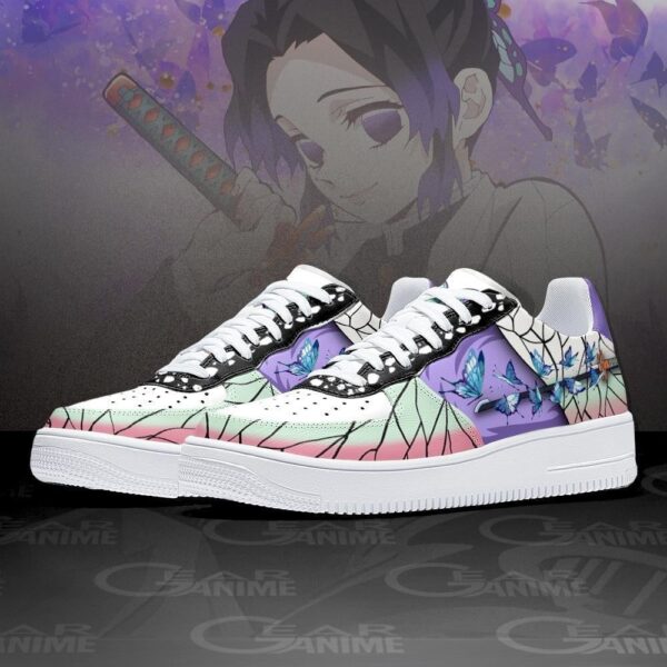 Baskets Air Force 1 Shinobu Kocho – Sabre Nichirin – Demon Slayer – Image 3