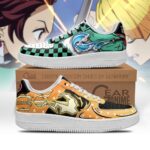 Baskets Air Force 1 Tanjiro & Zenitsu – Forme respiratoire – Demon Slayer