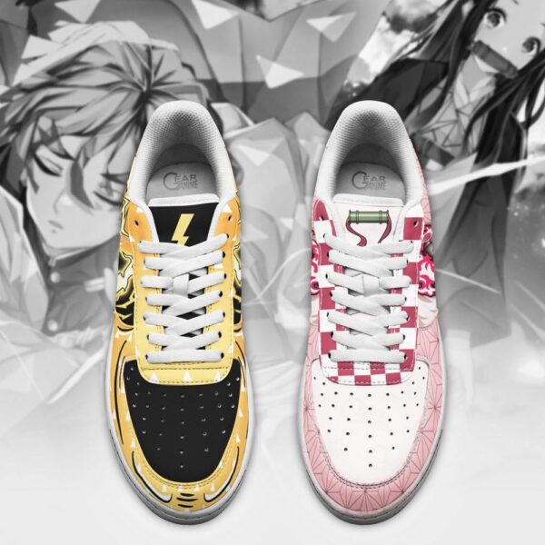 Baskets Air Force 1 Nezuko & Zenitsu – Techniques – Demon Slayer – Image 3