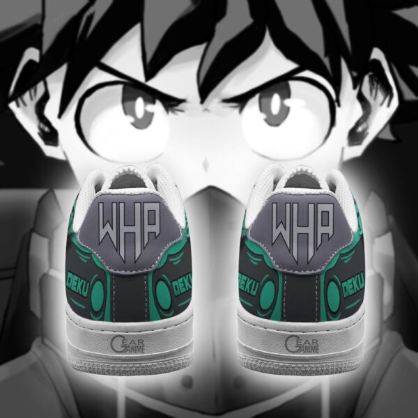 Baskets Air Force 1 Deku Mousquetaire – My Hero Academia – Image 3