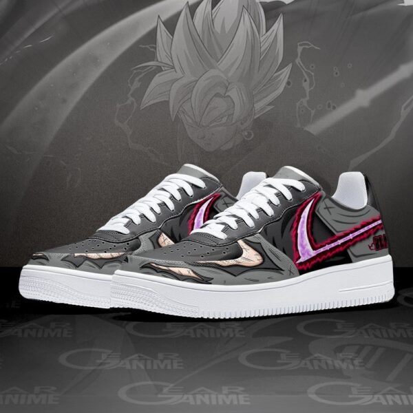 Baskets Air Force 1 Goku Black Rose – Dragon Ball – Épée d’énergie – Image 2