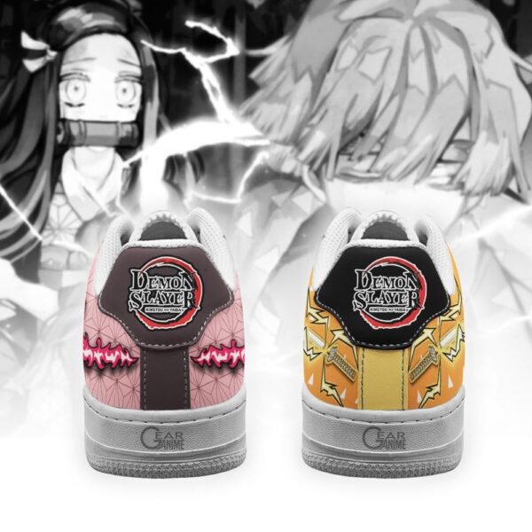 Baskets Air Force 1 Nezuko & Zenitsu – Techniques – Demon Slayer – Image 4
