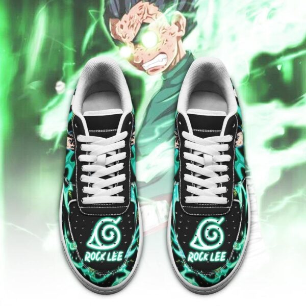 Baskets Air Force 1 Rock Lee – Chaussures cuir – Naruto – Image 2