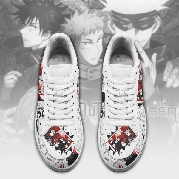Baskets Air Force 1 Jujutsu Kaisen – Style anime mixte manga – Image 2