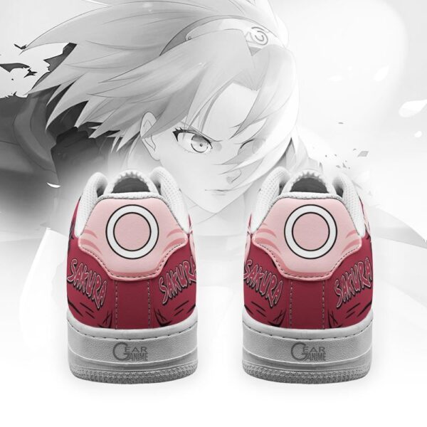 Baskets Air Force 1 Sakura Haruno – Chaussures d’anime - Basket Naruto – Image 4