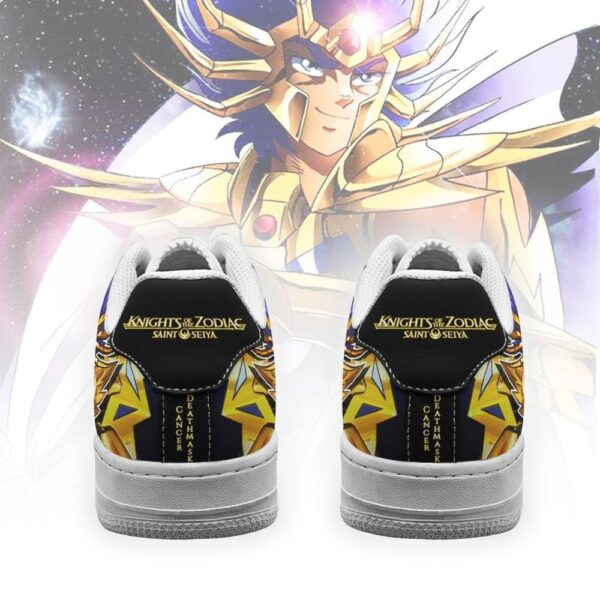 Baskets Air Force 1 Deathmask – Uniforme Saint Seiya – Style classique – Image 3