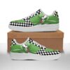 Baskets Air Force 1 Gardevoir – Pokémon – Motif damier