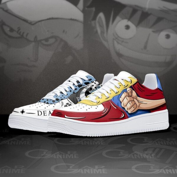 Baskets Air Force 1 Luffy & Law – One Piece – Image 2