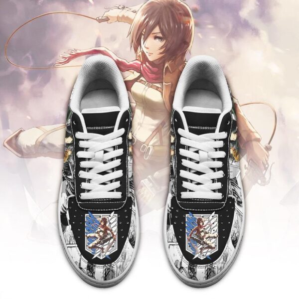 Baskets Air Force 1 Mikasa – L’Attaque des Titans – Image 2