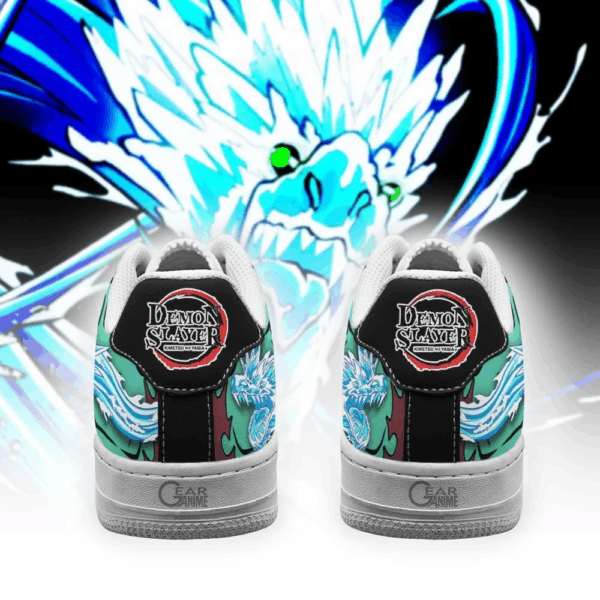 Baskets Air Force 1 Tanjiro – Respiration de l’eau – Demon Slayer – Image 3