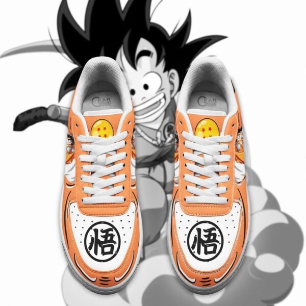 Baskets Air Force 1 Goku – Dragon Ball – Nuage magique Kinto-un – Image 3