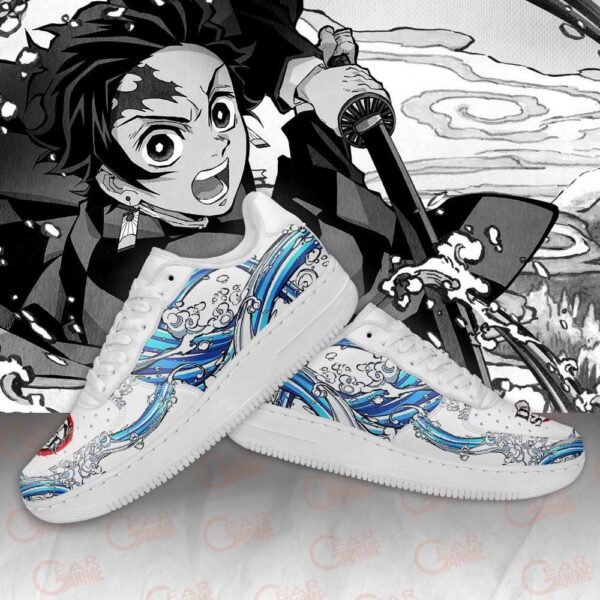 Baskets Air Force 1 Tanjiro – Eau – Demon Slayer – Image 4